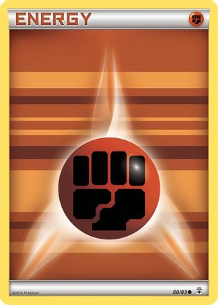 Fighting Energy - 080/83 - Generations Reverse Holofoil