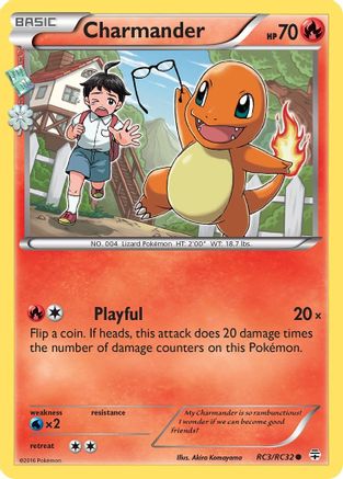Charmander - RC3/RC32 - Generations Radiant Collection Normal - Common