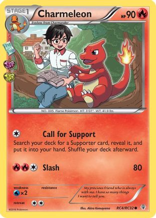 Charmeleon (RC4/RC32) - Generations Radiant Collection  - Common
