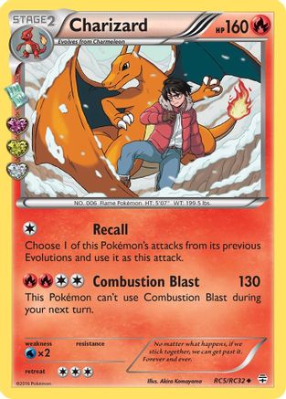 Charizard RC5/83 - Generations Holofoil