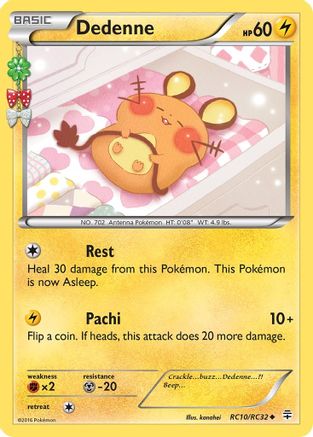 Dedenne RC10/83 - Generations Holofoil