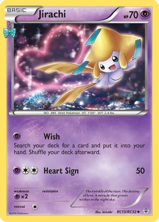 Jirachi - RC13/RC32 - Generations Radiant Collection Holofoil