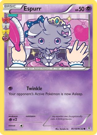 Espurr - RC14/RC32 - Generations Radiant Collection Normal
