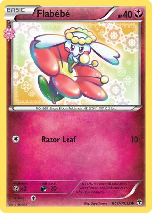 Flabebe - RC17/RC32 - Generations Radiant Collection Normal