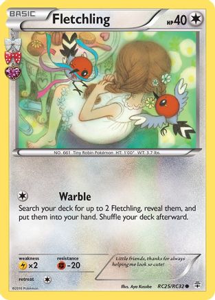 Fletchling - RC25/RC32 - Generations Radiant Collection Normal