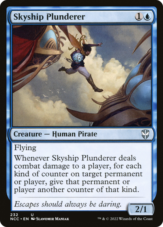 Skyship Plunderer (NCC-232) - New Capenna Commander