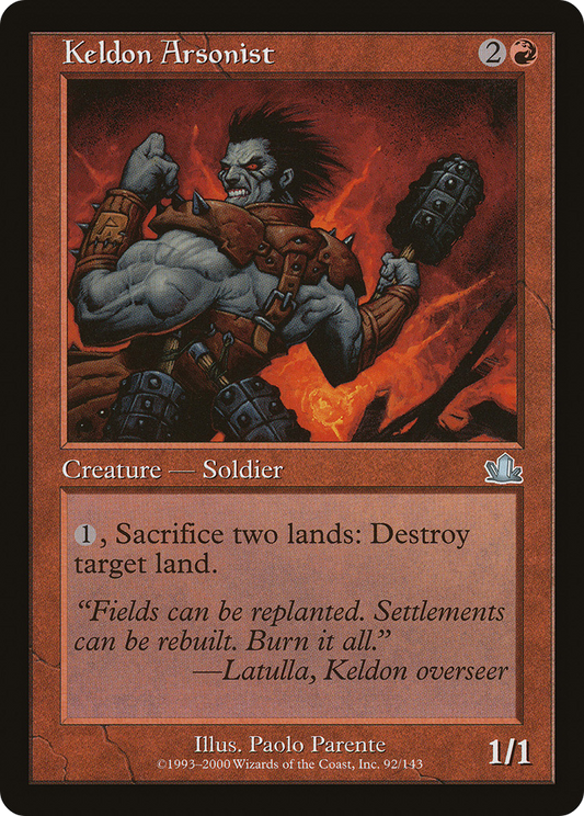 Keldon Arsonist (PCY-092) - Prophecy Foil