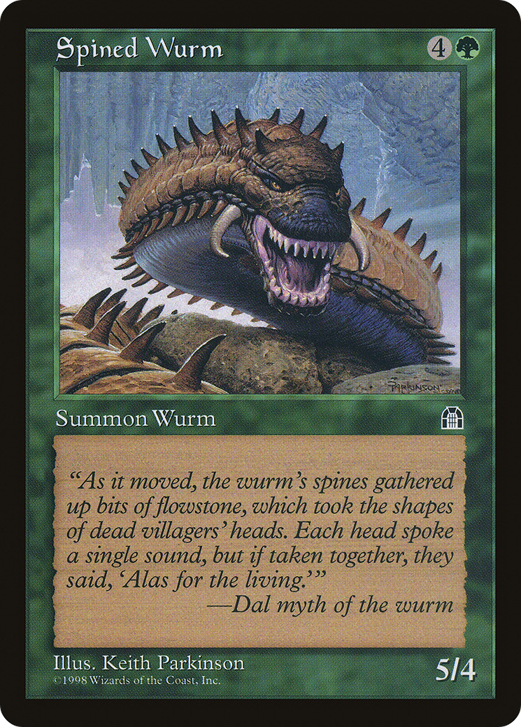 Spined Wurm (STH-121) - Stronghold