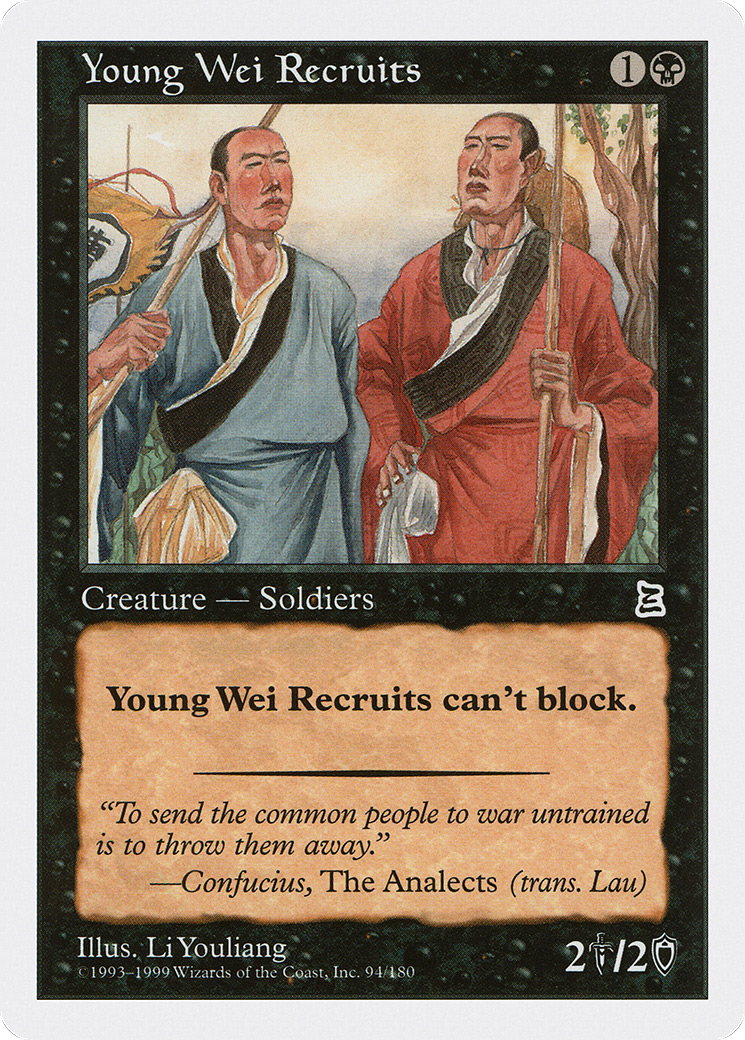 Young Wei Recruits (PTK-094) - Portal Three Kingdoms