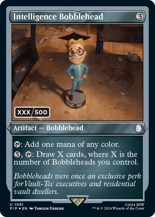 Intelligence Bobblehead (PIP-1061) - Fallout Foil