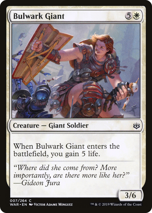 Bulwark Giant (WAR-007) - War of the Spark