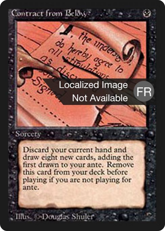 Contract from Below (FBB-097) - Foreign Black Border