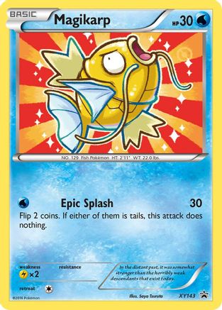 Magikarp XY143/211 - XY Black Star Promos Holofoil