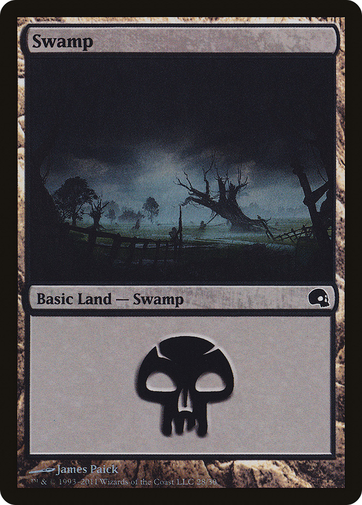 Swamp (PD3-028) - Premium Deck Series: Graveborn Foil