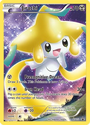 Jirachi XY112/211 - XY Black Star Promos Holofoil