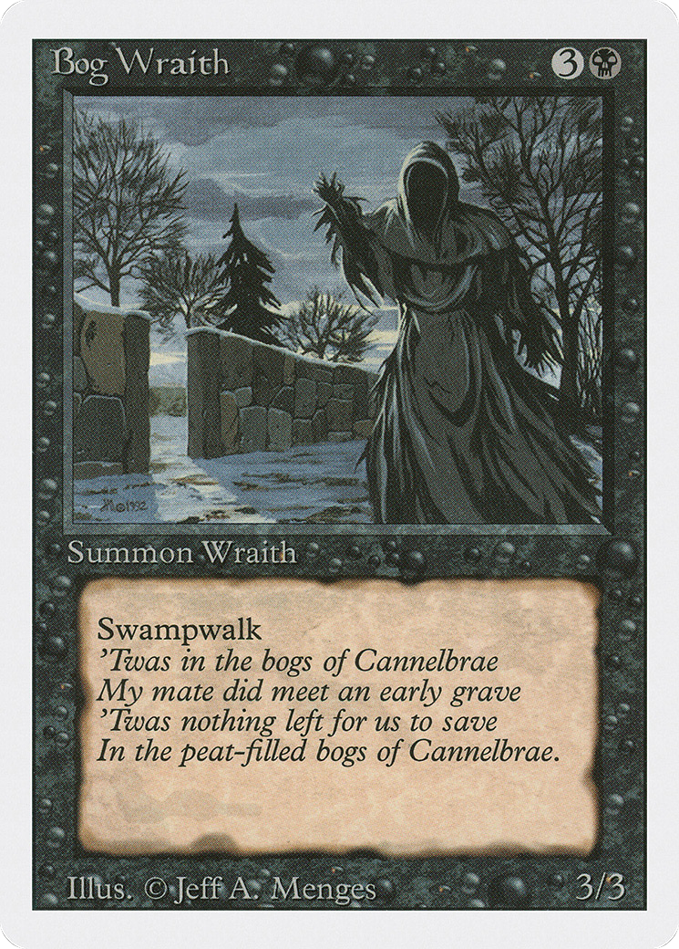 Bog Wraith (3ED-096) - Revised Edition