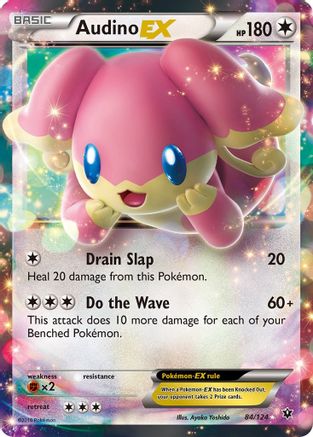 Audino-EX 84/124 - Fates Collide Holofoil