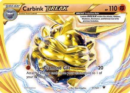 Carbink BREAK 51/124 - Fates Collide Holofoil