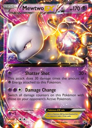 Mewtwo-EX XY107/211 - XY Black Star Promos Holofoil