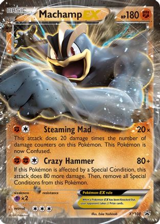 Machamp EX XY108 - XY Promos Holofoil - Promo