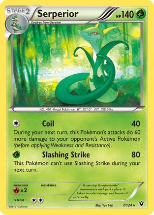 Serperior 7/124 - Fates Collide