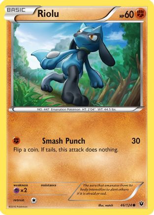 Riolu 46/124 - Fates Collide