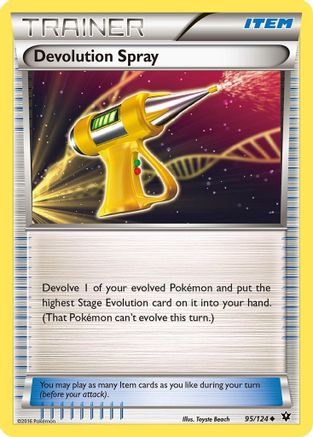 Devolution Spray 095/124 - XY  Fates Collide Normal - Uncommon