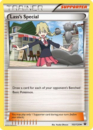 Lass's Special 103 - XY  Fates Collide Normal - Uncommon