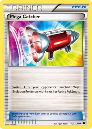 Mega Catcher (104/124) - XY  Fates Collide  - Uncommon