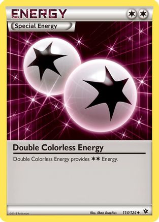 Double Colorless Energy 114/124 - Fates Collide