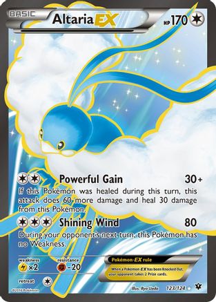 Altaria-EX 123/124 - Fates Collide Holofoil