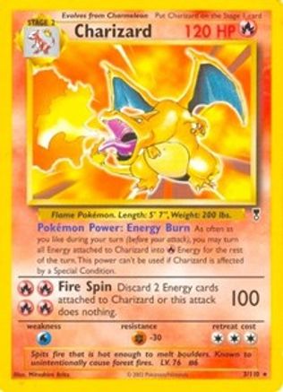 Charizard - 3/110 (WotC Legendary Collection) 3 - Deck Exclusives