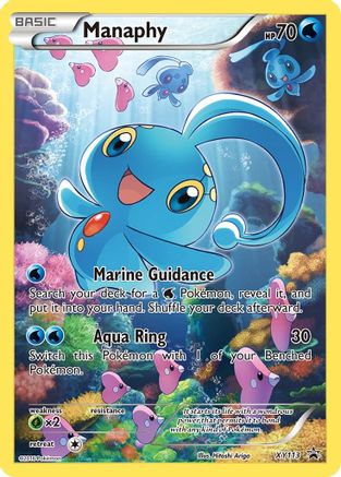 Manaphy XY113/211 - XY Black Star Promos Holofoil