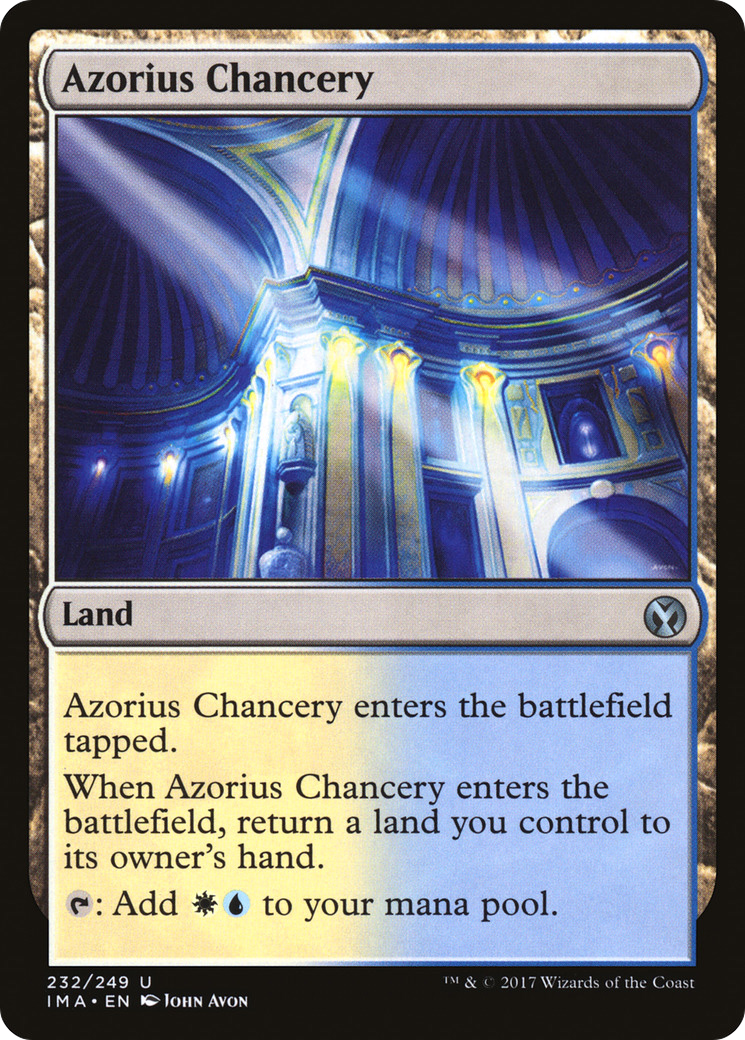 Azorius Chancery (IMA-232) - Iconic Masters Foil