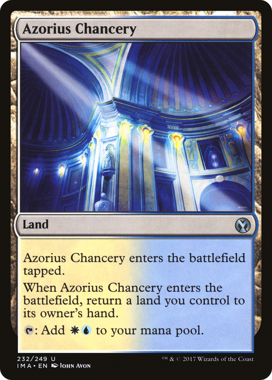 Azorius Chancery (IMA-232) - Iconic Masters Foil