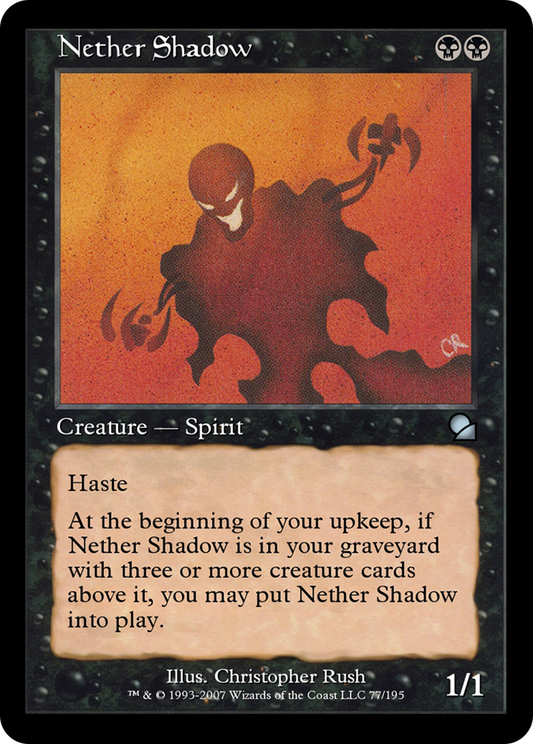 Nether Shadow (ME1-077) - Masters Edition