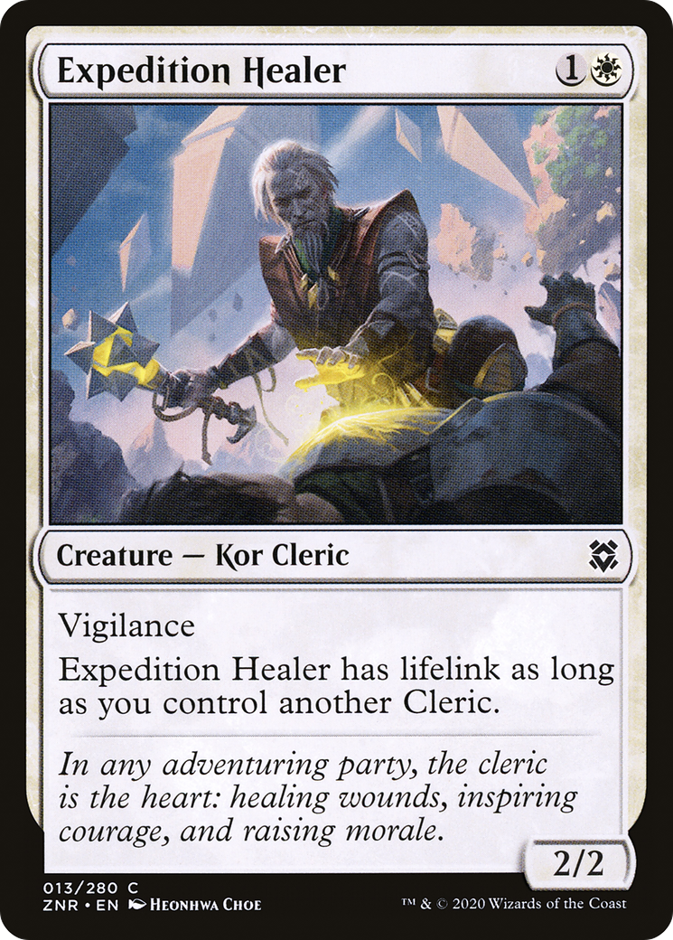 Expedition Healer (ZNR-013) - Zendikar Rising