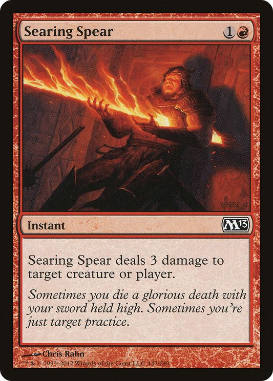 Searing Spear (M13-147) - Magic 2013