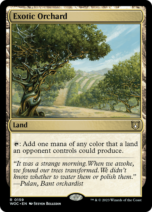 Exotic Orchard (WOC-159) - Wilds of Eldraine Commander