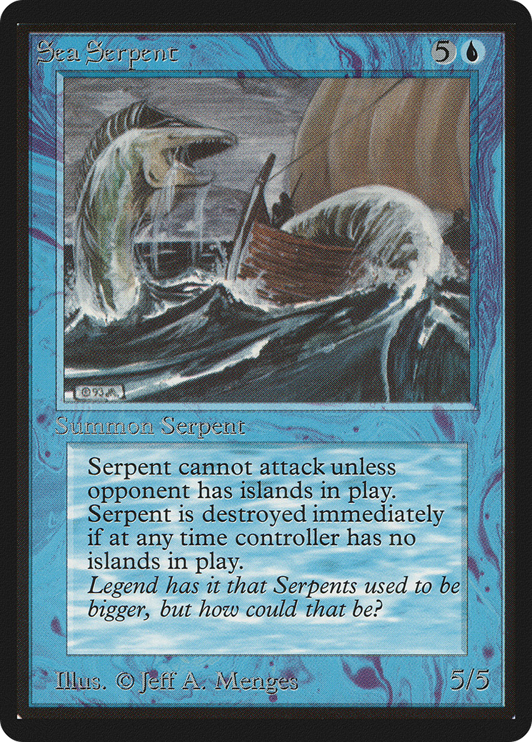 Sea Serpent (LEB-077) - Limited Edition Beta