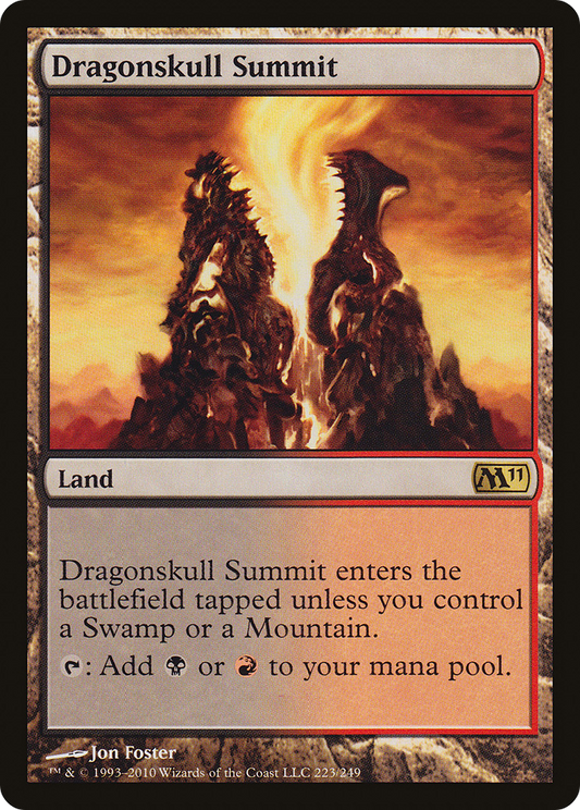 Dragonskull Summit (M11-223) - Magic 2011