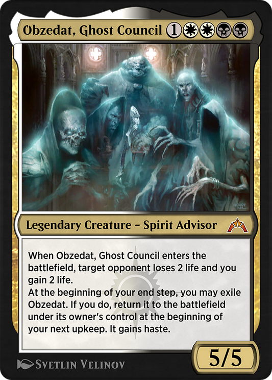 Obzedat, Ghost Council (EA3-016) - Explorer Anthology 3