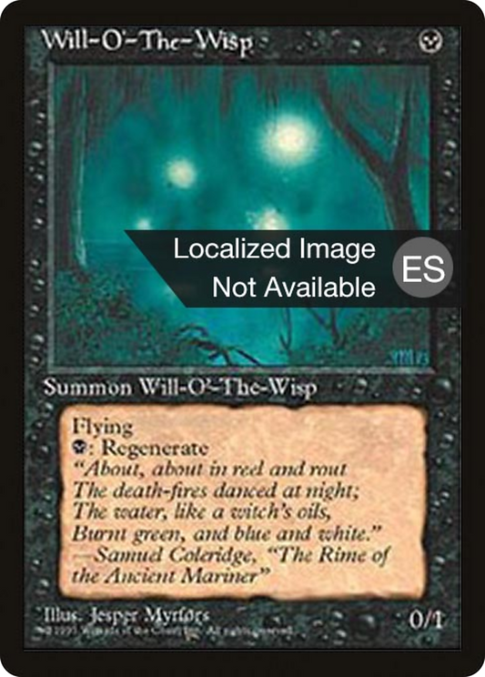 Will-o'-the-Wisp (4BB-171) - Fourth Edition Foreign Black Border