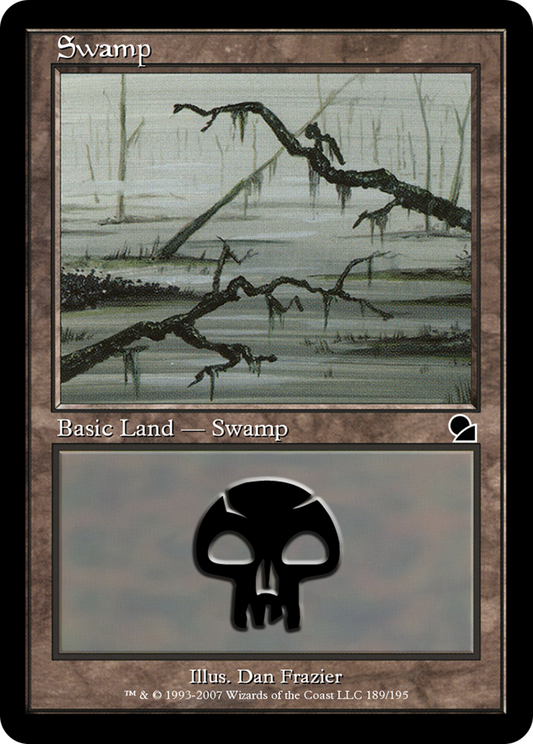 Swamp (ME1-189) - Masters Edition Foil