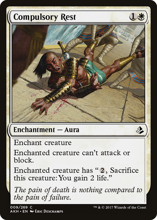 Compulsory Rest (AKH-009) - Amonkhet