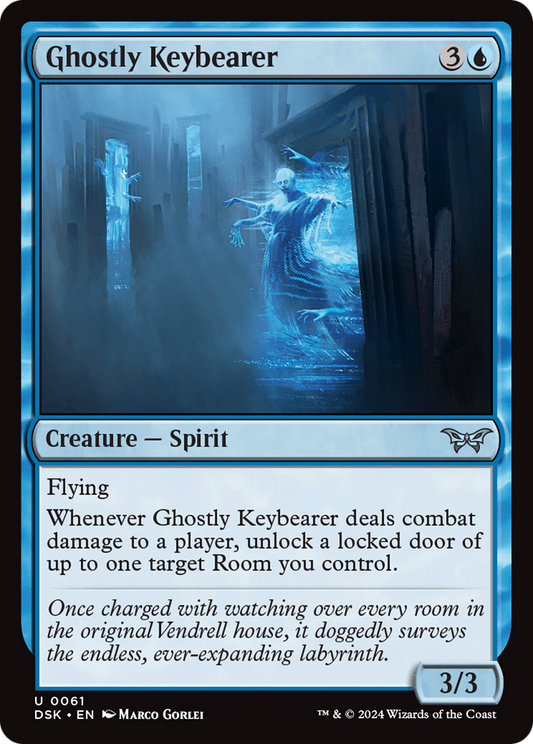 Ghostly Keybearer (DSK-061) - Duskmourn: House of Horror Foil