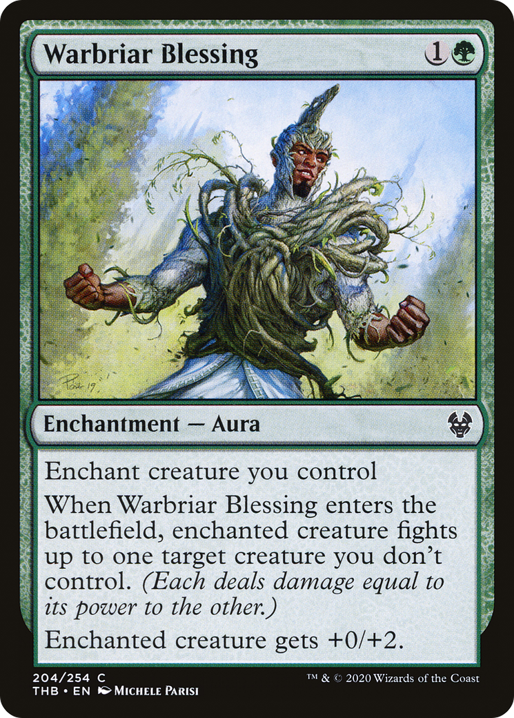 Warbriar Blessing (THB-204) - Theros Beyond Death