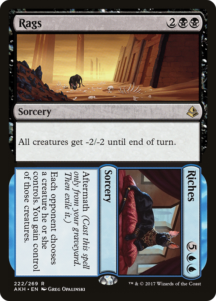 Rags // Riches (AKH-222) - Amonkhet Foil