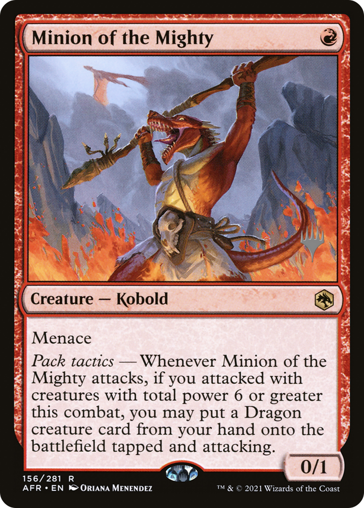Minion of the Mighty (PPAFR-156P) - Adventures in the Forgotten Realms Promos (Promo Pack)