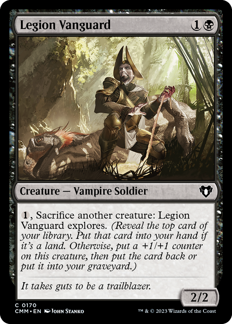 Legion Vanguard (CMM-170) - Commander Masters Foil